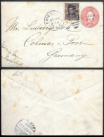 USA Uprated 2c Postal Stationery Cover To Germany 1903. President Jackson 3c Stamp - Lettres & Documents