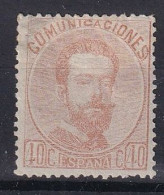 SPAIN 1872 - MLH - Sc# 185 - Thins! - Ongebruikt