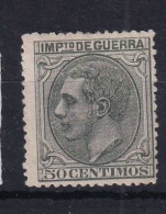 SPAIN 1879 - MLH - Sc# MR16 - War Tax - Impots De Guerre