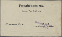 Delcampe - Deutsch-Neuguinea - Besonderheiten: 1914, Vorderseite Einer Zeitungssendung Der - German New Guinea
