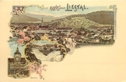 Gruss Aus Liestal Repro Modern Postcard - Liestal