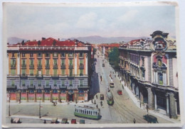 TORINO - Via Cernaia - CP Illustrée 1947 - Orte & Plätze