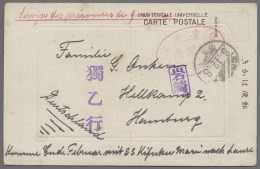 Deutsche Kolonien - Kiautschou - Kriegsgefangenenpost: 1919, NARASHINO, Ansichts - Kiautchou