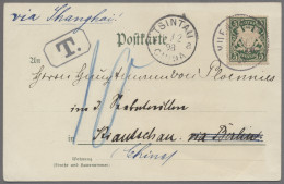 Deutsche Kolonien - Kiautschou - Besonderheiten: 1898, "Gruss Aus München", Lith - Kiautchou
