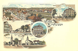 Gruss Aus Birsfelden Repro Modern Postcard - Birsfelden
