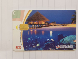 Maldives-(MLDGIW-MAL-C-22)-HOUSE-(51)-(RF30)-(2MLDGIW06841491)-used Card+1card Prepiad Free - Maldives