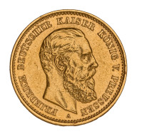 Preußen - Anlagegold: 1888, "Friedrich III." 10 Mark Aus 900er Gold In Sehr Schö - 5, 10 & 20 Mark Gold