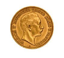 Preußen - Anlagegold: 1896, "Wilhelm II." 10 Mark Aus 900er Gold In Sehr Schöner - 5, 10 & 20 Mark Gold