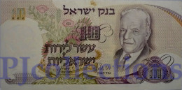 ISRAEL 10 LIROT 1968 PICK 35b AU - Israel