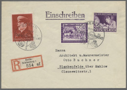 Liquidationsposten: Deutsches Reich - 3. Reich - 1942, Tag Der Briefmarke, Samml - Stamp Boxes