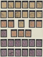 Liquidationsposten: Bizone - 1945-1946, AM-Post-Spezialsammlung Aller 3 Drucke I - Stamp Boxes