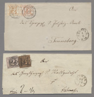 Thurn & Taxis - Marken Und Briefe: 1852-1867, Sammlung Von 48 Teils Besseren, Fr - Autres & Non Classés