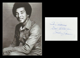 Smokey Robinson - American Singer - Signed Album Page + Photo - Paris 1987 - COA - Sänger Und Musiker