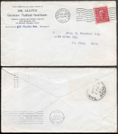 USA Minneapolis Cover Mailed 1903. German Medical Institute. 2c Rate President Washington Stamp - Lettres & Documents