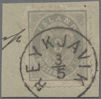 Iceland: 1873-1975, "nette Grundstocksammlung", Ausschließlich Gestempelt In Lin - Autres & Non Classés