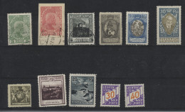 Liechtenstein: 1912-1960, Partie Auf 4 Stecktafeln Mit U.a. Etlichen Mittleren W - Lotes/Colecciones