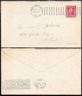 USA New Ulm MN Cover Mailed 1904. 2c Rate President Washington Stamp - Lettres & Documents