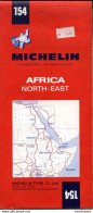 1 Carte Routière Michelin - Afrique Du Nord-Est N°154 - Wegenkaarten