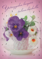 FLOWERS Vintage Ansichtskarte Postkarte CPSM #PBZ130.DE - Fleurs
