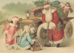 WEIHNACHTSMANN SANTA CLAUS Neujahr Weihnachten Vintage Ansichtskarte Postkarte CPSM #PBB102.DE - Santa Claus