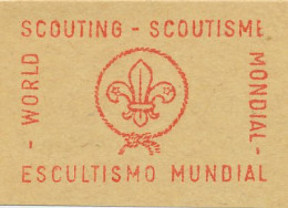 Meter Cut Switzerland 1984 World Scouting - Autres & Non Classés
