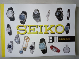 SEIKO Orologi Uomo Donna LIBRO CON CATALOGHI ANNI 60 OROLOGIO UOMO DONNA POLSO CIPOLLA TASCHINO - Montres Gousset