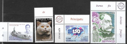 Monaco 2024 - Expo Féline - 60 An"la Jeanne D'arc" - 150 Ans UPU - Alexandre Dumas ** - Unused Stamps