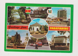SURINAM - Paramaribo Multi View Used Postcard - Suriname