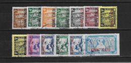 Kouang-tcheou Yv. 125 - 134 O. - Used Stamps