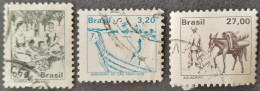 Bresil Brasil Brazil 1979 Agriculture Yvert 1404 1405 1406 O Used - Usados