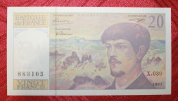 Billet 20 Francs Debussy 1993 / X.039-883105 / SPL+ - 20 F 1980-1997 ''Debussy''