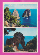 312265 / Italy - Capri Island Napoli (Naples) - I Faraglionl , Arco Naturale PC  10.5 X7.2 Cm. Italia Italie Italien Ita - Napoli (Naples)