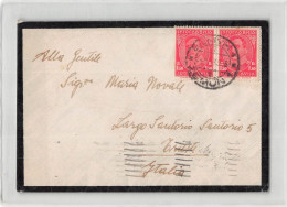 1911 01 JUGOSLAVIJA ZEMON TO TRIESTE - Covers & Documents