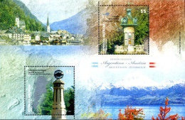 255470 MNH ARGENTINA 2010 PARQUES DE AUSTRIA Y ARGENTINA - Ongebruikt