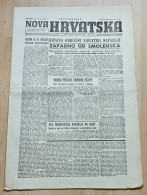 Nova Hrvatska 1943 Br. 285 NDH Croatia Ustasa Newspaper, Ivan Werner - Other & Unclassified