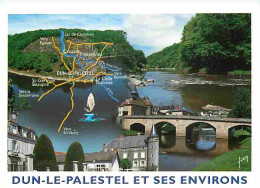 23 - Dun Le Palestel - Et Ses Environs - Multivues - Carte Géographique - CPM - Voir Scans Recto-Verso - Dun Le Palestel