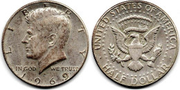 MA 32026 / USA 1/2 Dollar 1969 D TTB+ - 1964-…: Kennedy