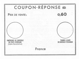 COUPON - REPONSE 0.60 NEUF - Coupons-réponse