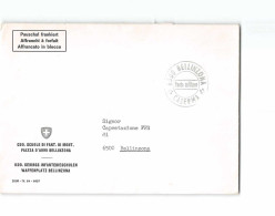 1979 01-  6500 BELLINZONA CASERMA POSTA MILITARE - Poststempel