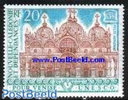 New Caledonia 1972 Save Venice 1v, Mint NH, History - Religion - Various - Unesco - Churches, Temples, Mosques, Synago.. - Unused Stamps