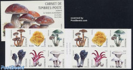 Luxemburg 2004 Mushrooms Booklet, Mint NH, Nature - Mushrooms - Stamp Booklets - Nuevos