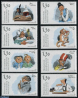 Liechtenstein 2008 Wilhelm Bush 8v, Mint NH, Art - Children's Books Illustrations - Unused Stamps