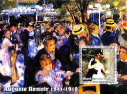 Chad 2002 Auguste Renoir S/s, Mint NH, Performance Art - Dance & Ballet - Art - Modern Art (1850-present) - Paintings - Andere & Zonder Classificatie