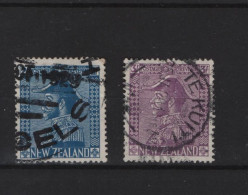 Neuseeland Michel Cat.No. Used 172/173 - Used Stamps