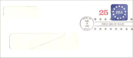 US Lettre 25c Official Stationery FDC Cover ( A80 875) - 1981-00