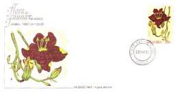Zambia Fleur Sausage Tree Flower FDC Cover ( A80 830) - Autres & Non Classés