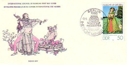 DDR Art Indien Todi Ragini FDC Cover ( A80 320) - Other & Unclassified