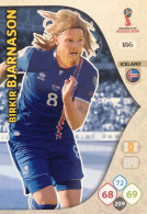 186 Birkir Bjarnason - Iceland - Panini Adrenalyn XL FIFA World Cup Russia 2018  Carte Football - Trading Cards