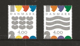 Denmark  1999  Entry Into The Year 2000  Mi 1231-1232 FDC - Cartas & Documentos