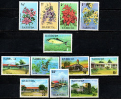 BARBUDA - 1974 - FLORA, MARINA E VILLAGI - MNH - Barbuda (...-1981)